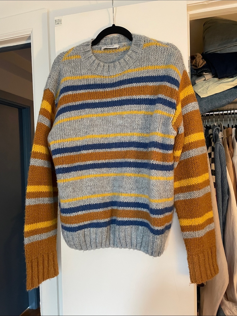 Guizio Oversized Crewneck Sweater